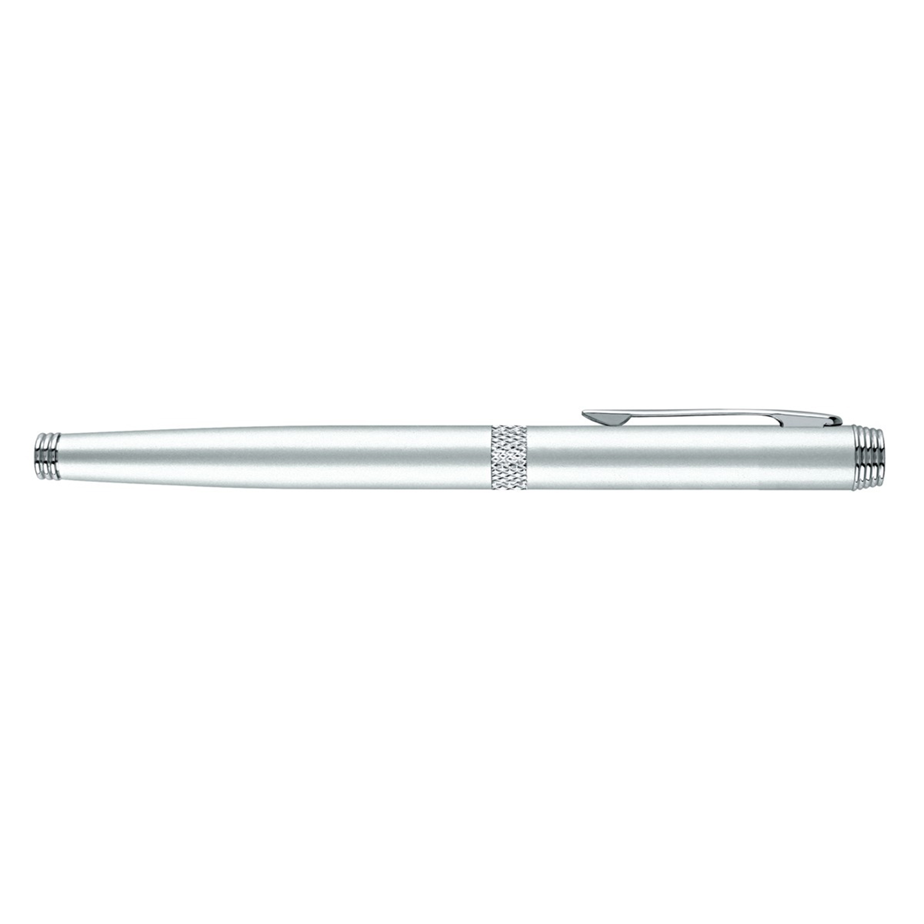Apolo-II Satin Chrome Metal Pen, Rollerball Pen 3