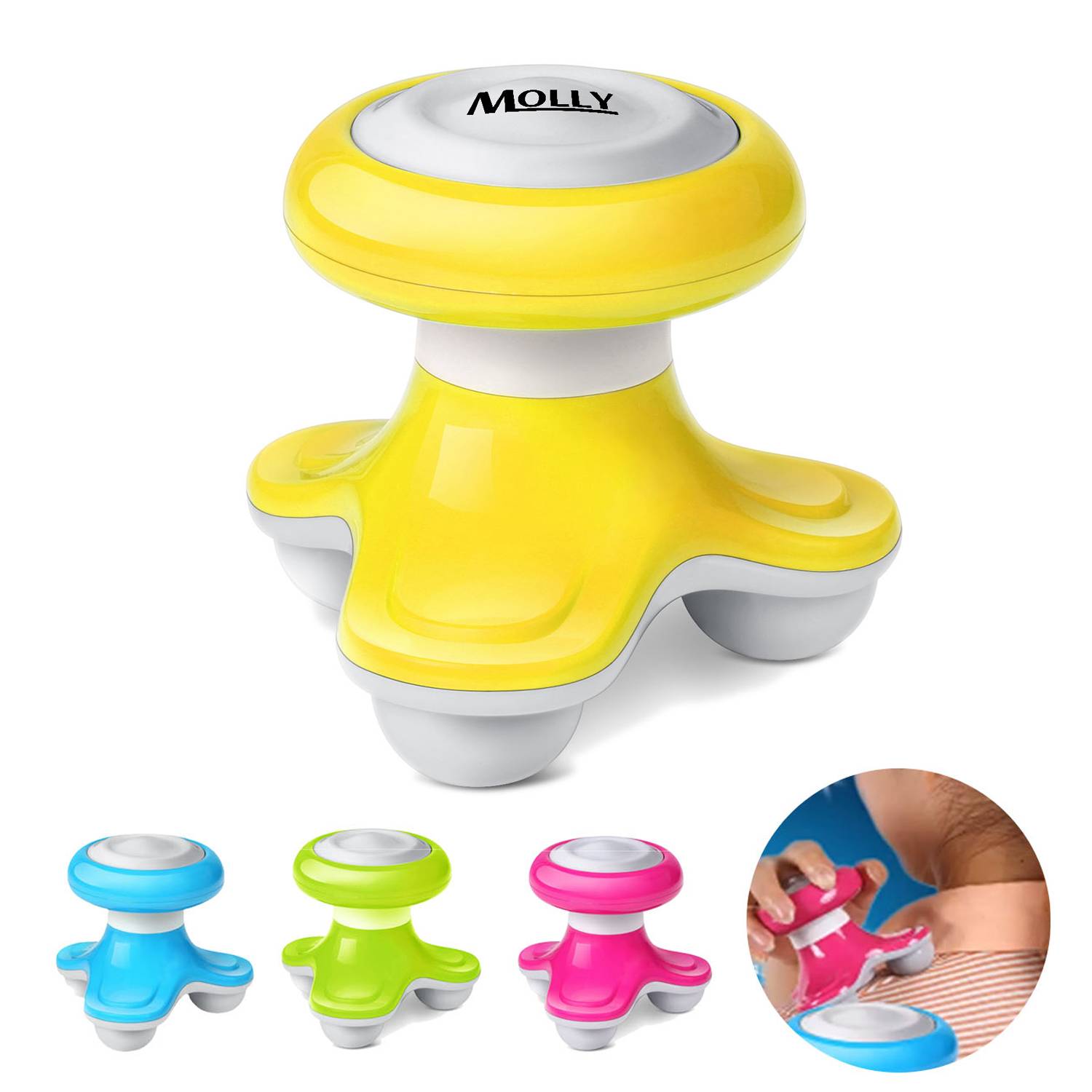 Three Heads Mini Massager