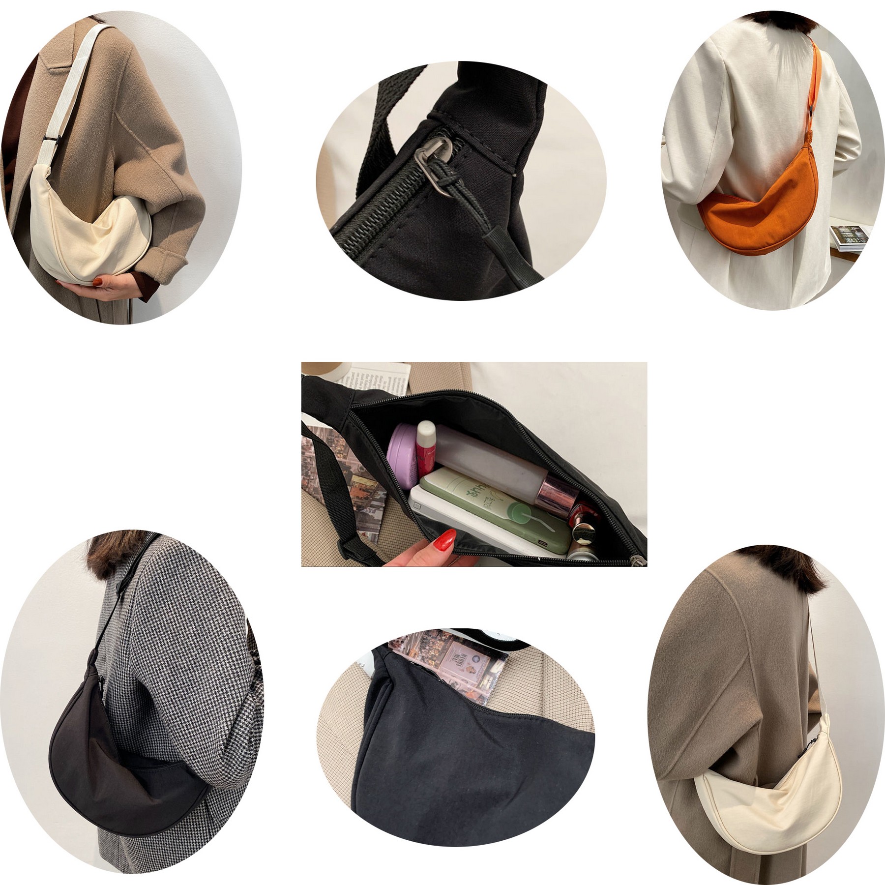 Small Nylon Crossbody Bag 3