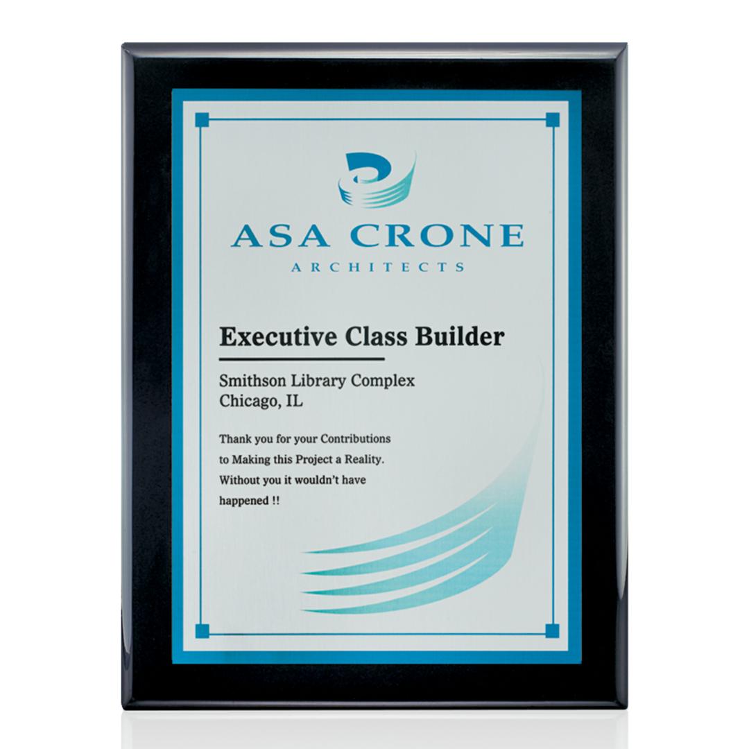 Oakleigh/AstroSub Plaque - Black/Silver 4