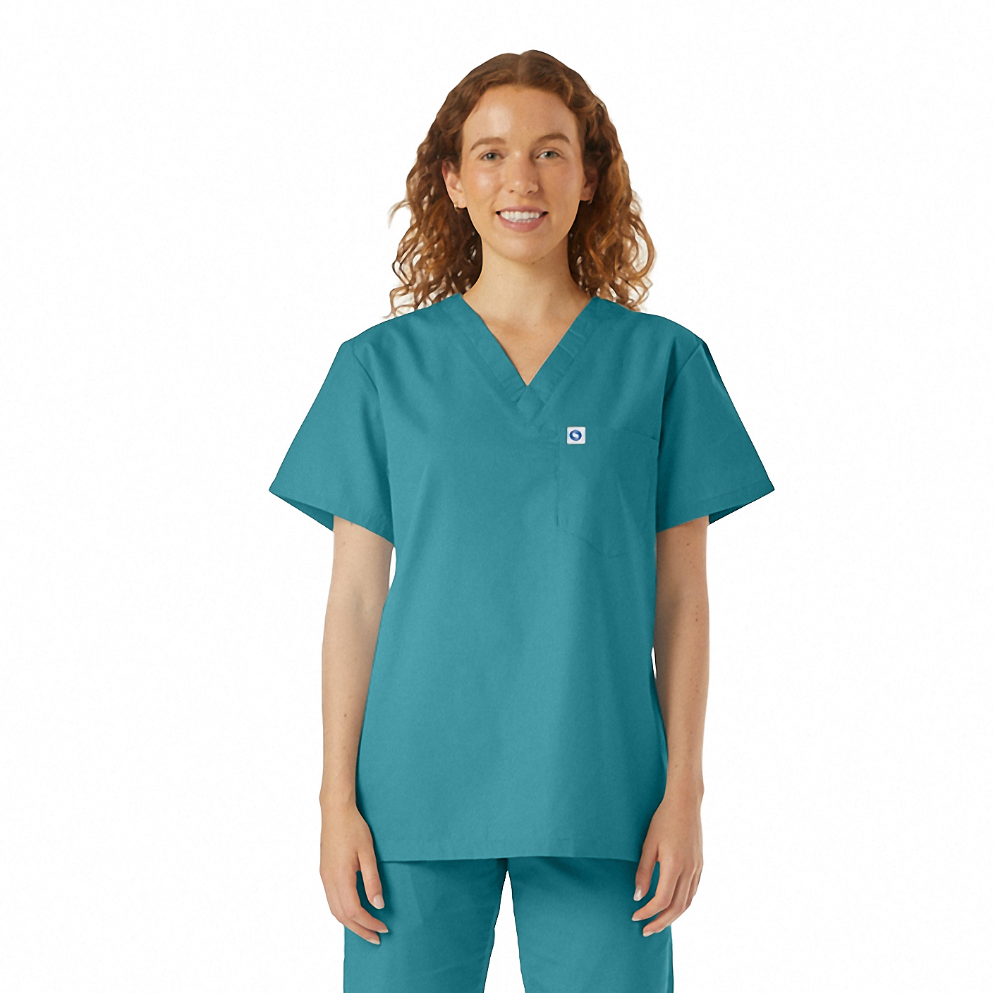 UltraSoft Unisex V-Neck 1-Pocket Scrub Top 26