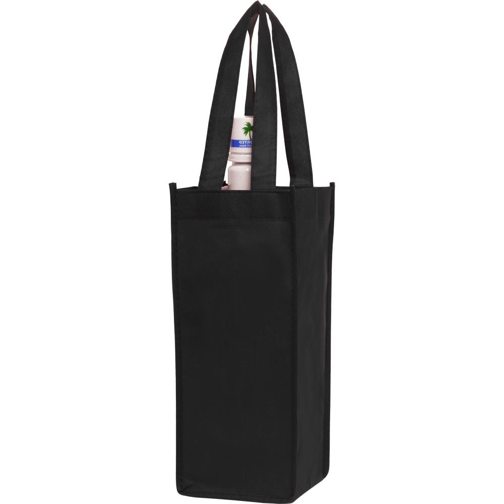 Vineyard One Bottle Wine Bags - 5"W x 12"H 3