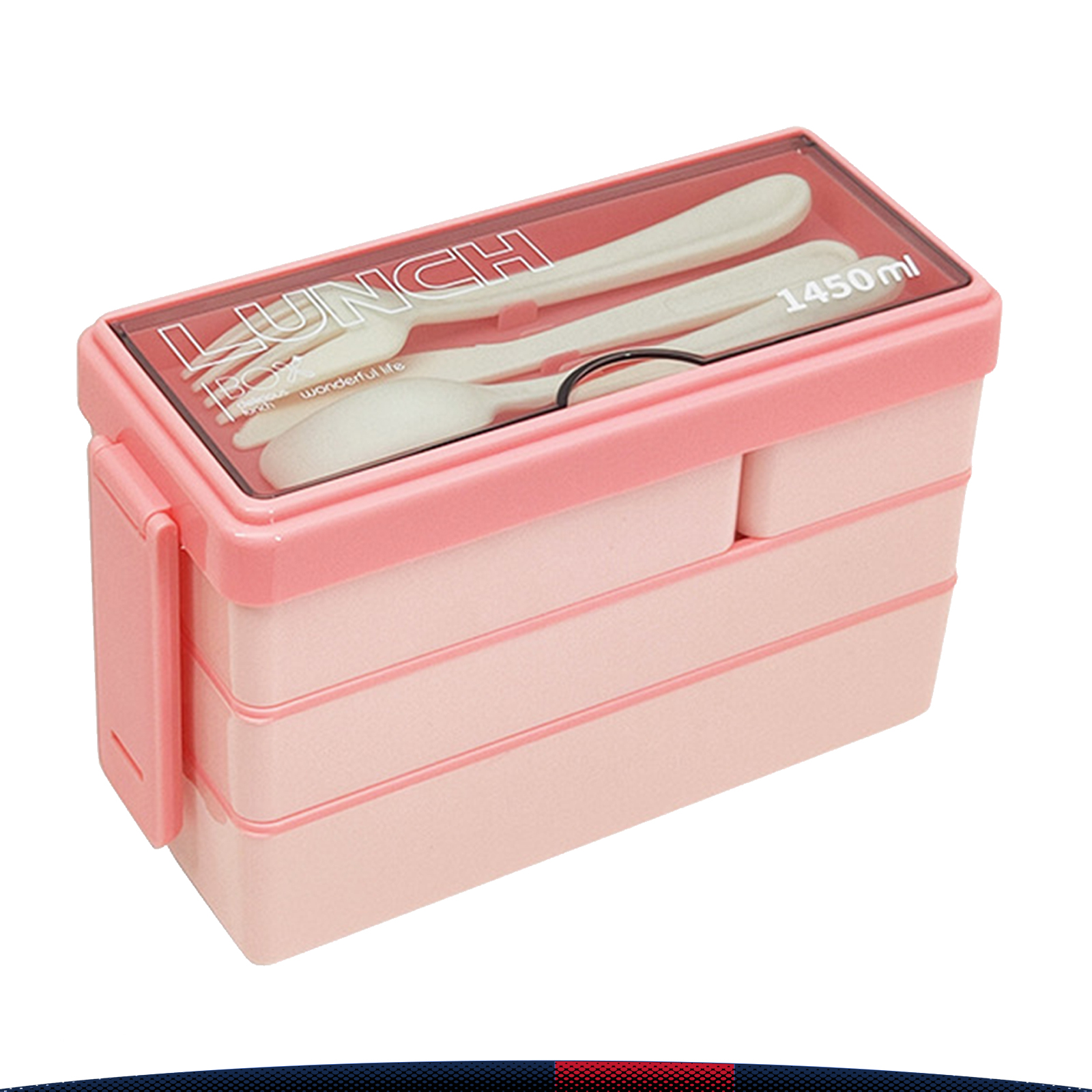 Three-Layer Lunch Box 1