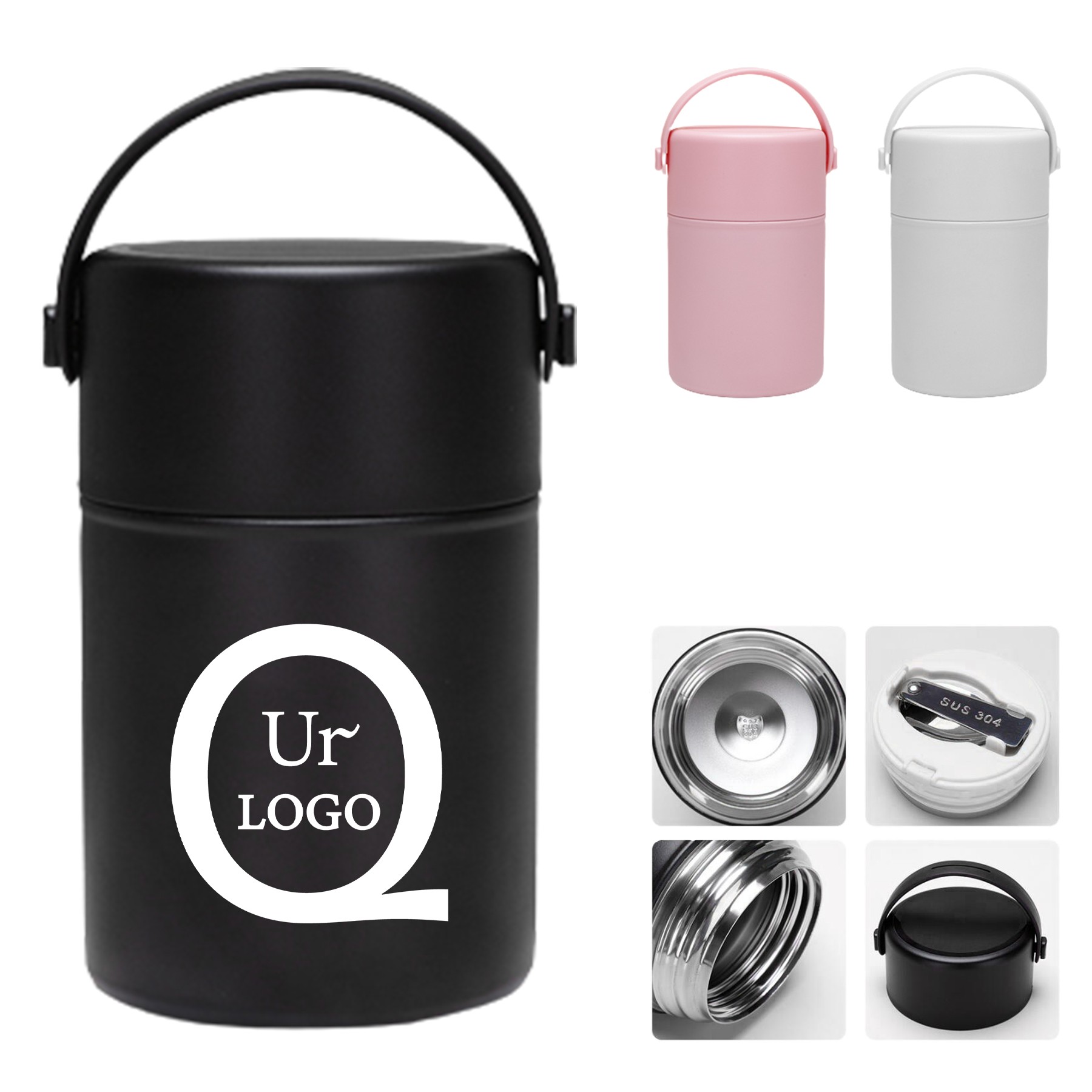 850Ml/28.7Oz Insulated Lunch Jar