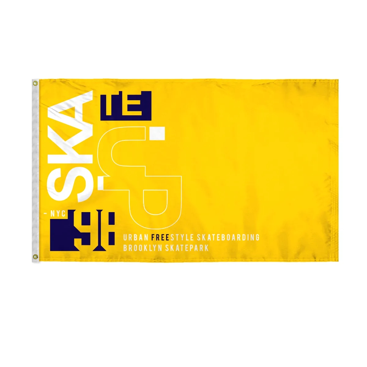 Custom Screen Sublimation Flag - 3' x 5' W-Poly 2