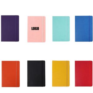 100 Sheets 200 Pages Hardcover PU Leather A5 Notebook 7