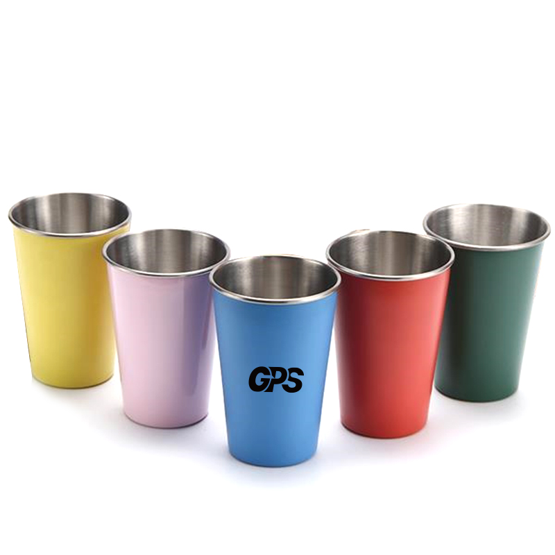 16 Oz. Dubliner Stainless Steel Pint Glass Cup 2