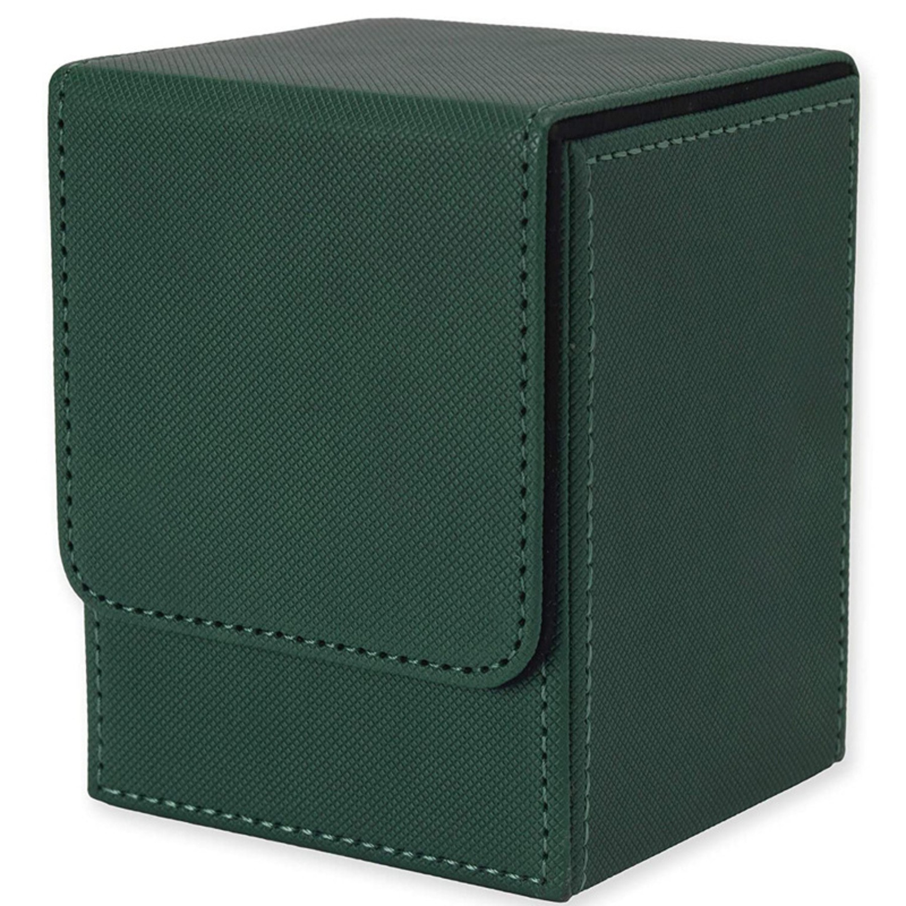 Magnetic PU Leather Card Box, custom desk accessory with logo imprint 2