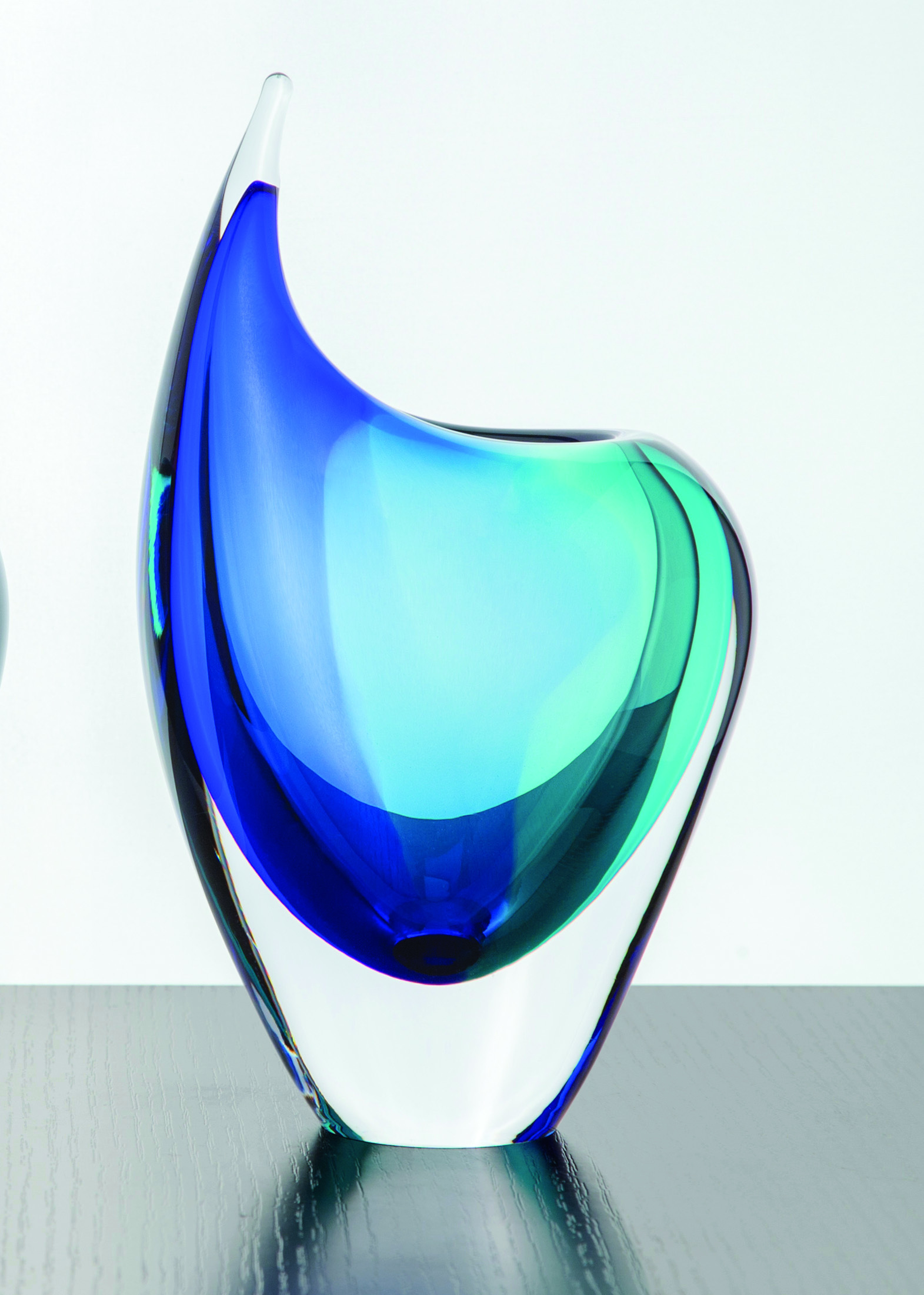 Plato Art Vase, Blue/Turquoise 5