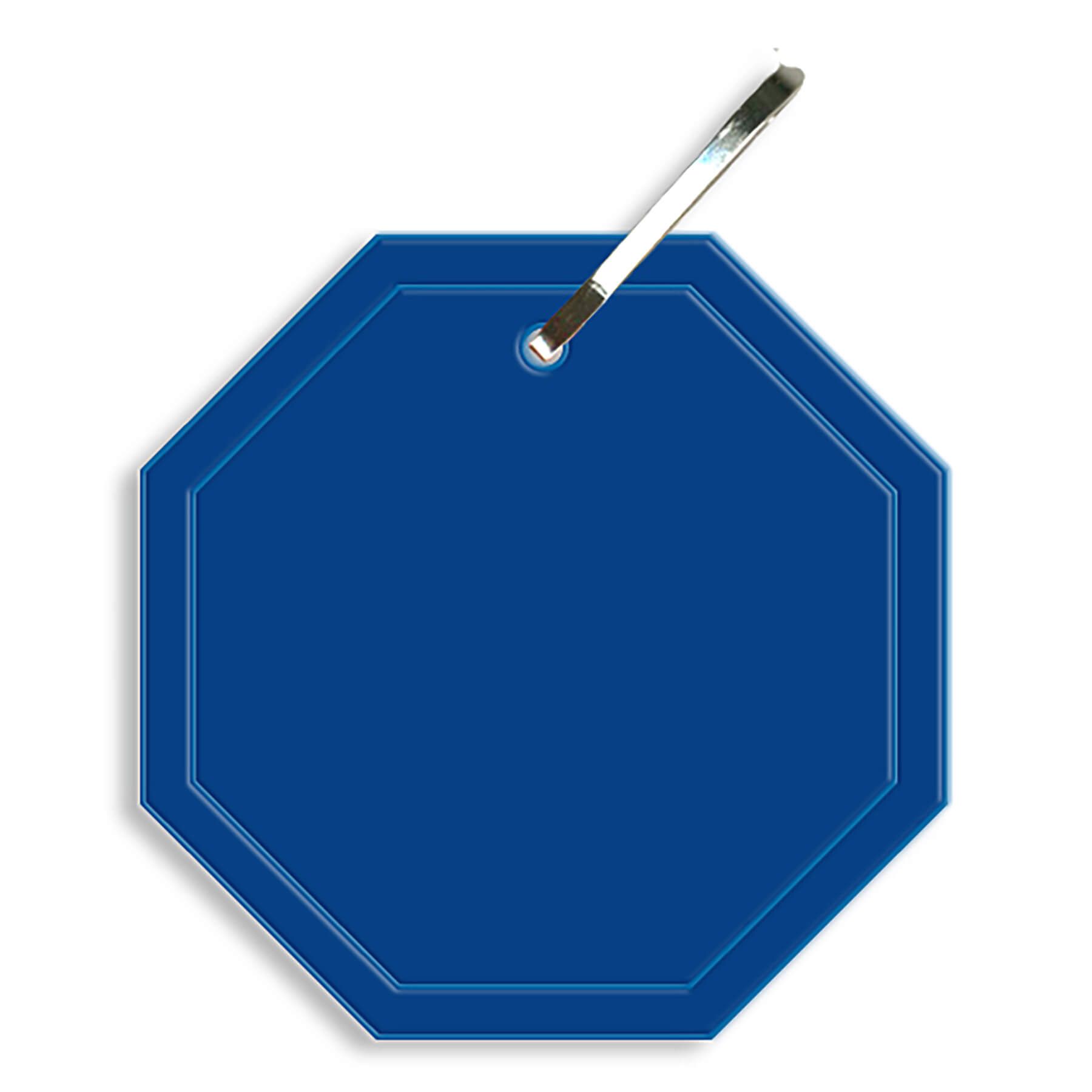 Octagon Reflective Zipper Pull 3