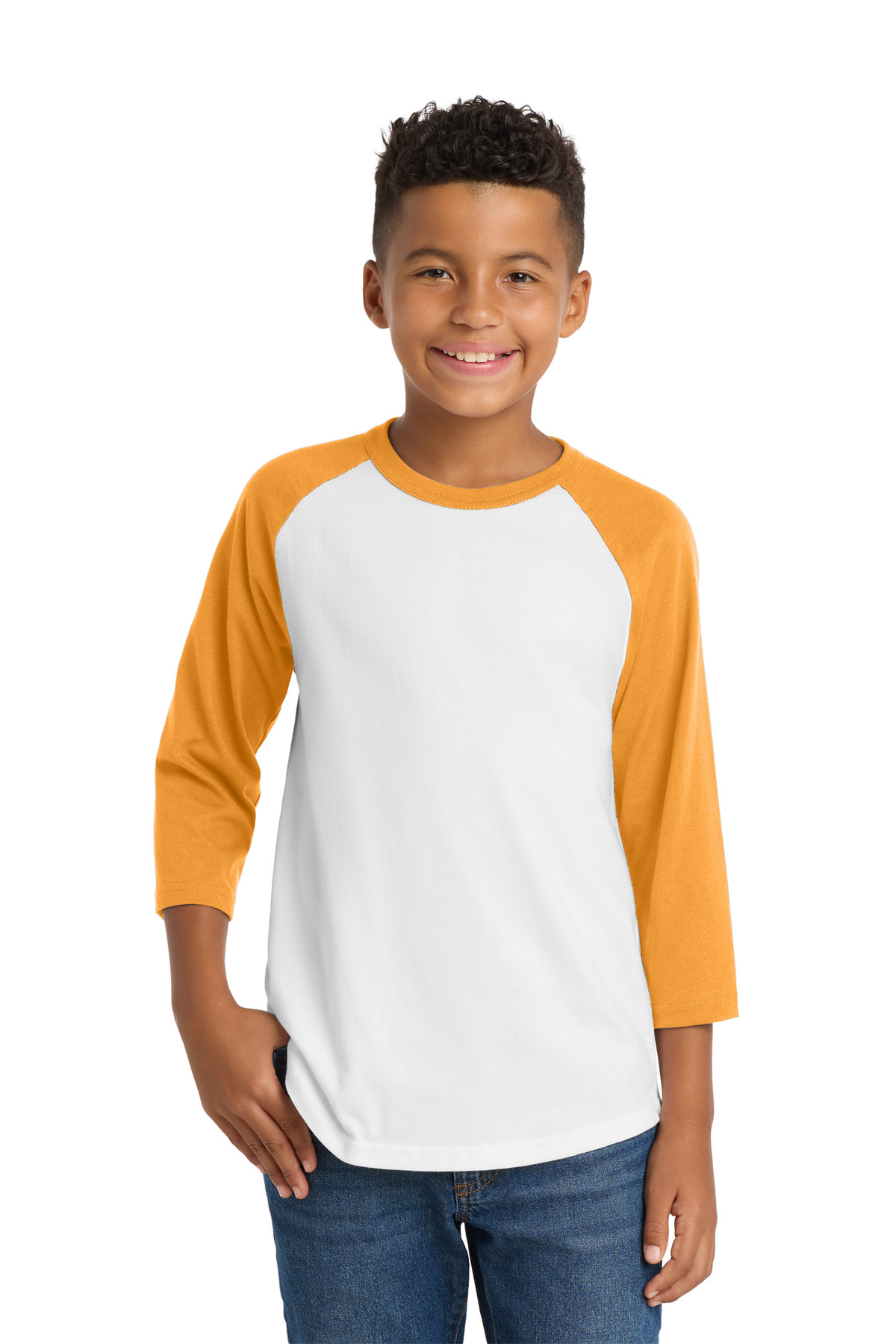 Sport-Tek Youth Colorblock Raglan Jersey. YT200 51
