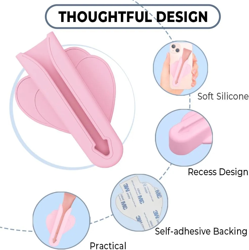 Silicone Mobile Phone Lipstick Holder 1