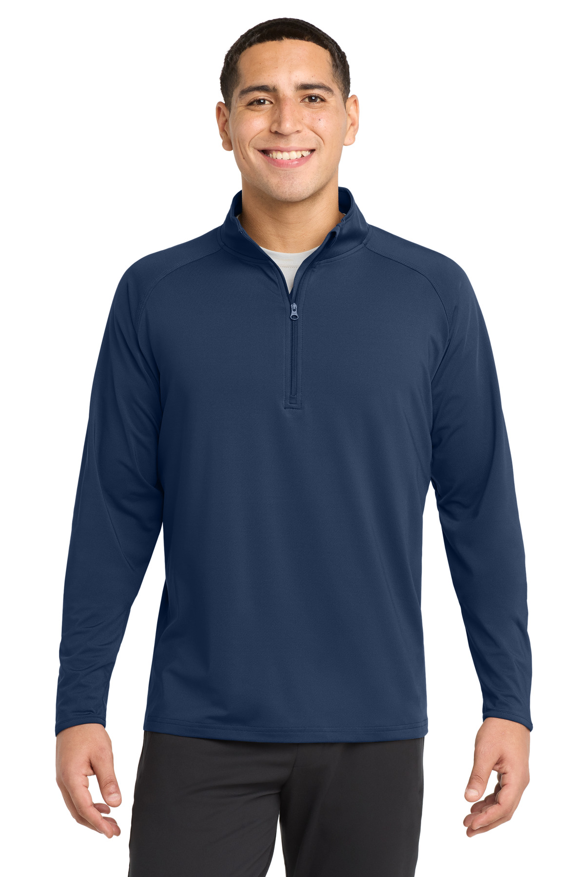 Sport-Tek Tall Sport-Wick Stretch 1/4-Zip Pullover. TST850 21
