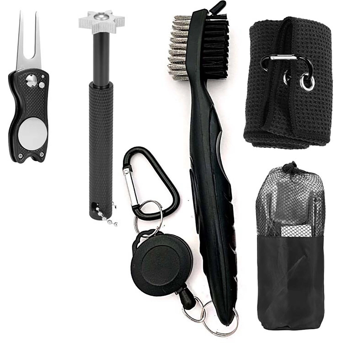 Golf Towel Brush Tool Kit 3