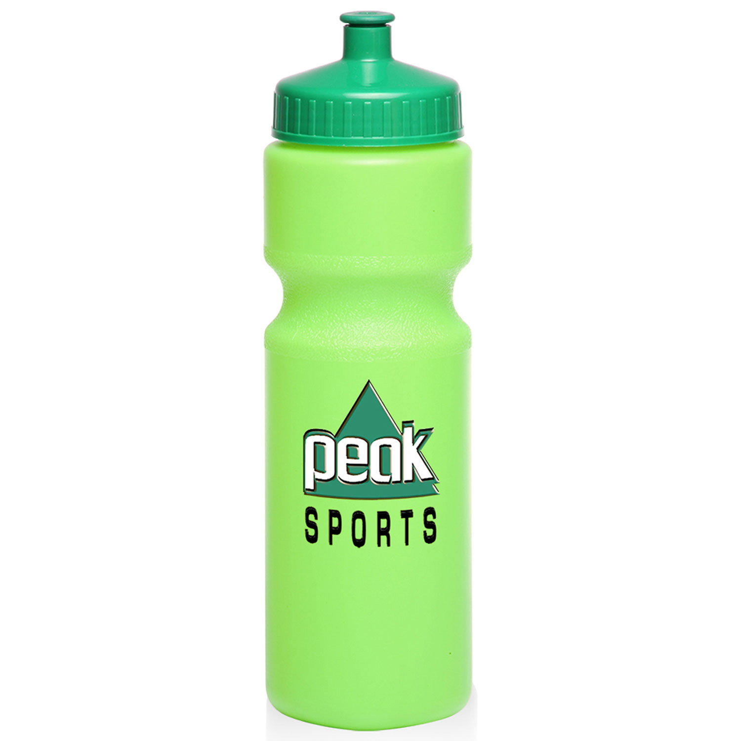 28 oz USA Made Larger Push Cap Plastic Water Bottle sports drinkware 3
