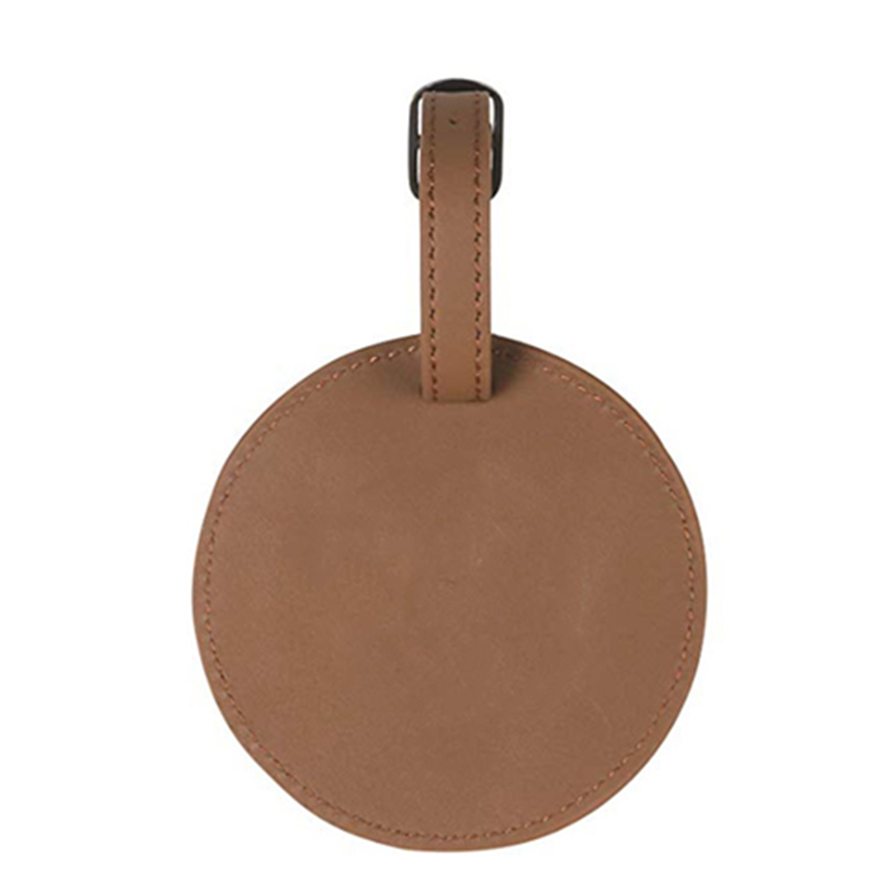 Round Shape Leather Golf Tees Holder 6