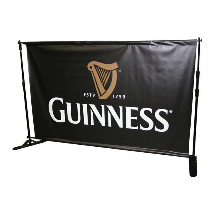 Size Me™, 60" x 72" Vinyl, Single-Sided Banner, Telescopic Backdrop Banner 11