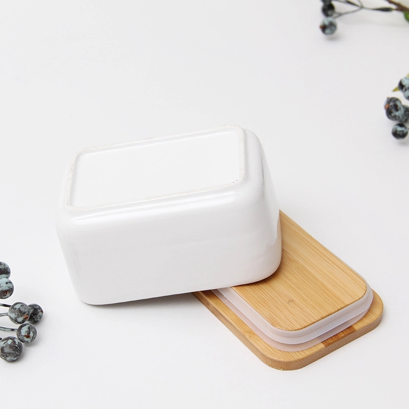 Bamboo Butter Dish 2