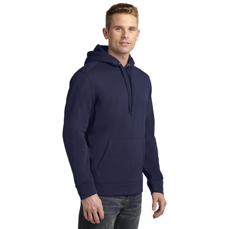 Sport-Tek Repel Fleece Hooded Pullover. 8