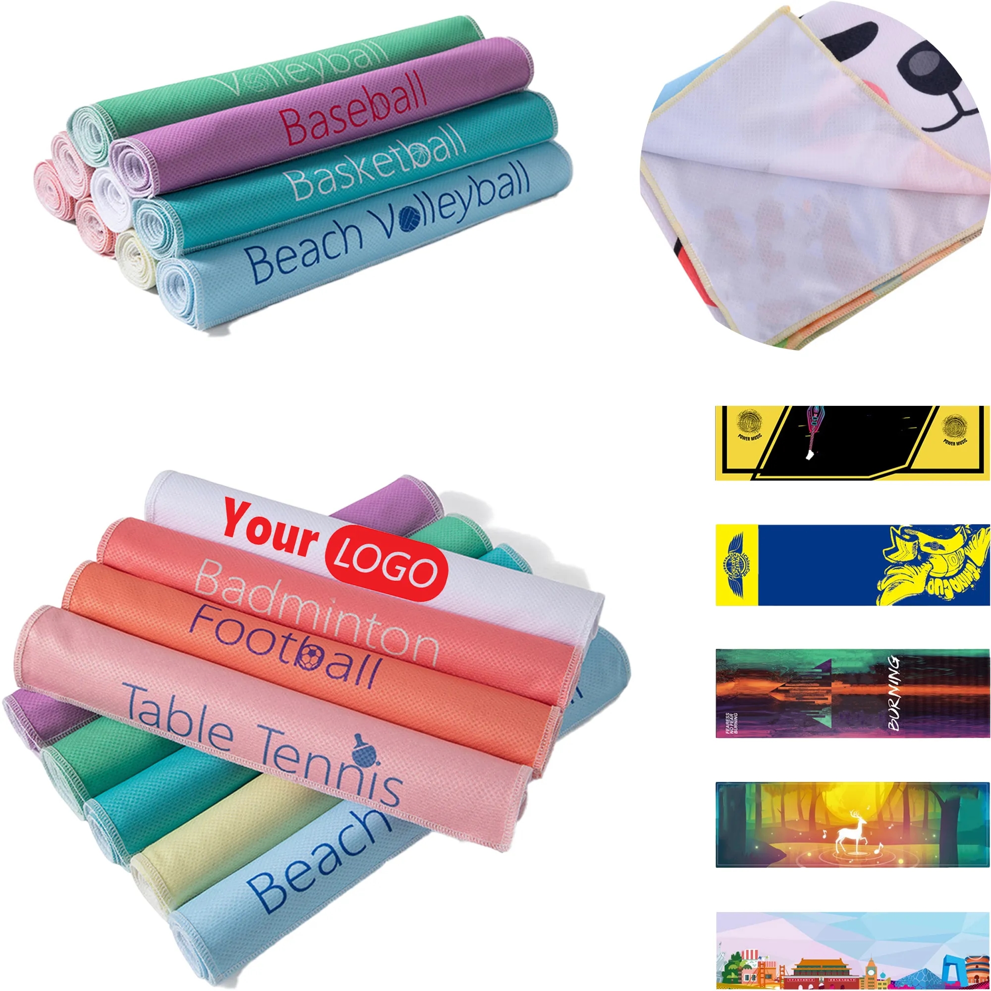 Quik Dry Microfiber Sport Breathable Chilly Cooling Towel 4