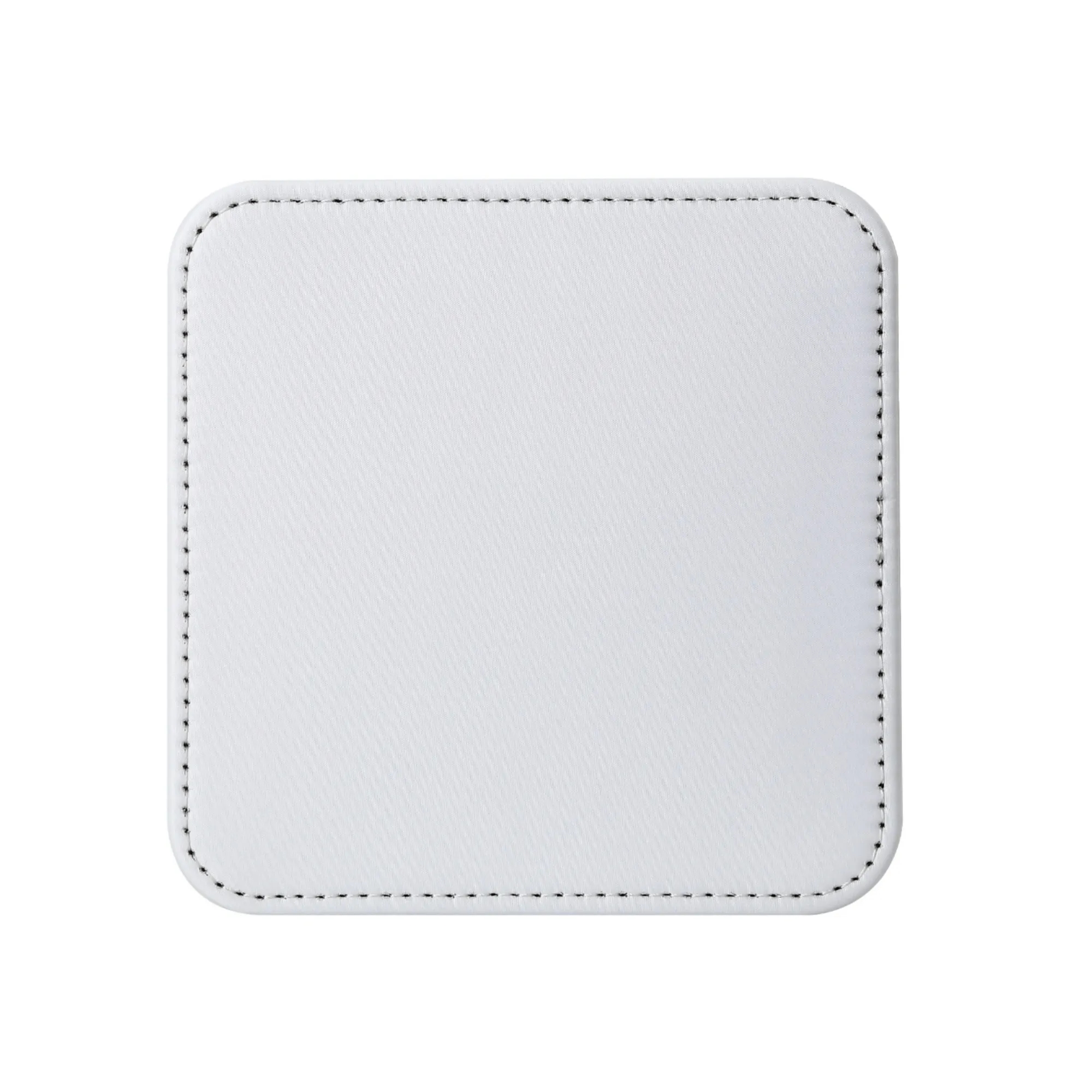Premium PU Leather Coaster with Sewn Edge 12