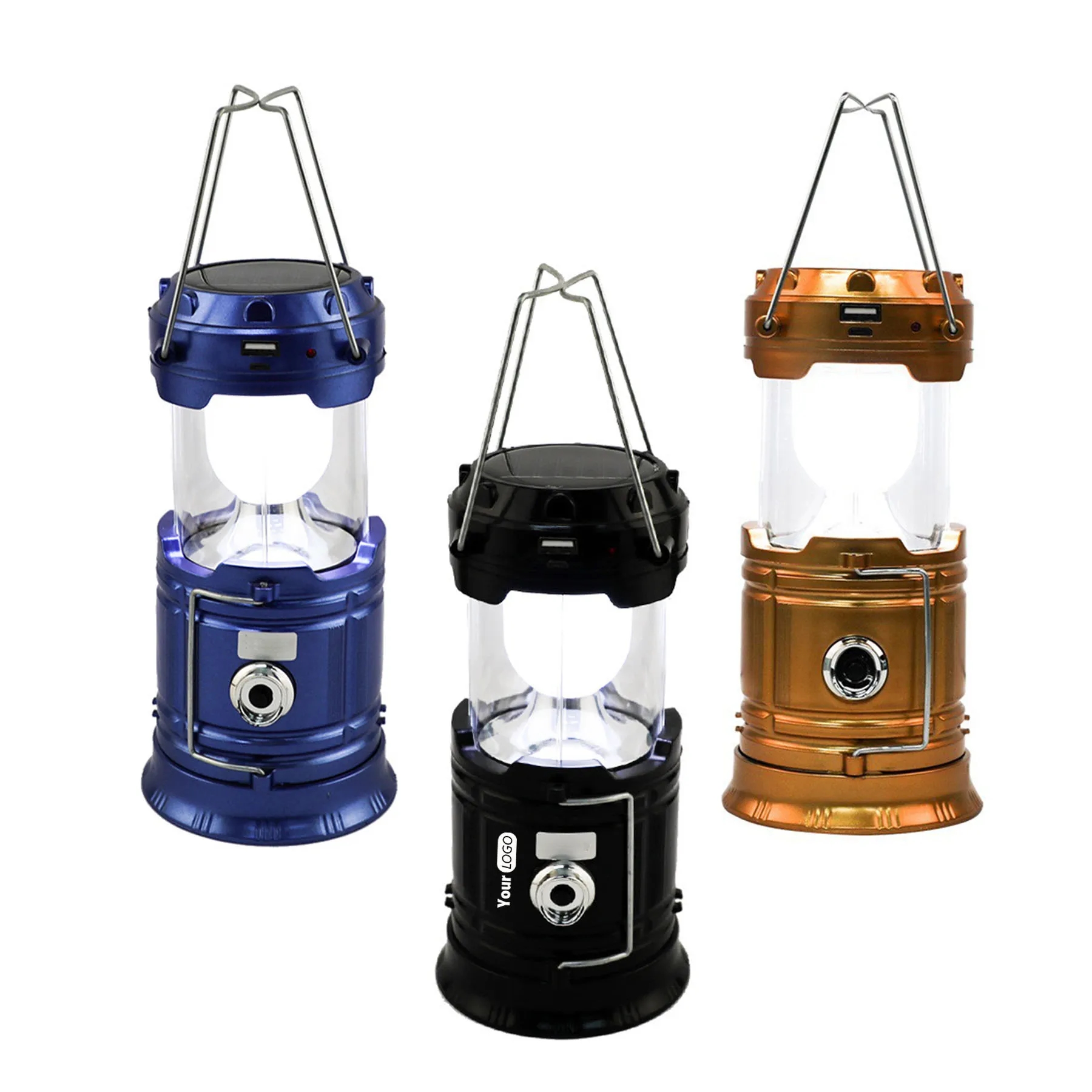 Plastic Camping Solar Multifunctional Horse Lamp 1