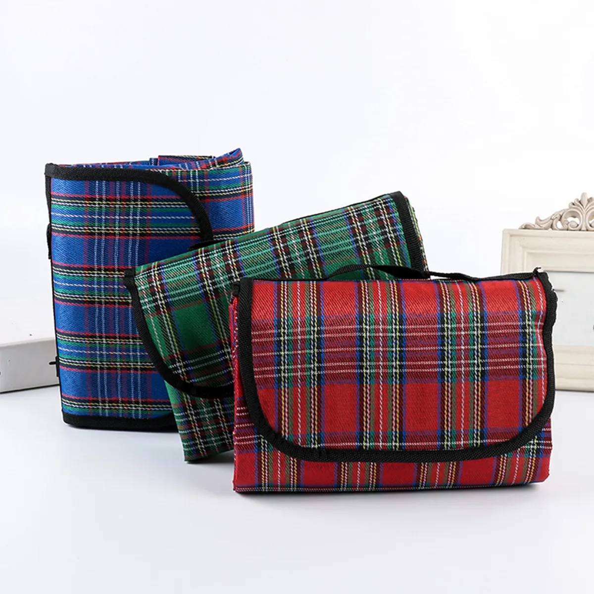 Roll-Up Picnic Blanket With Custom Logo 3