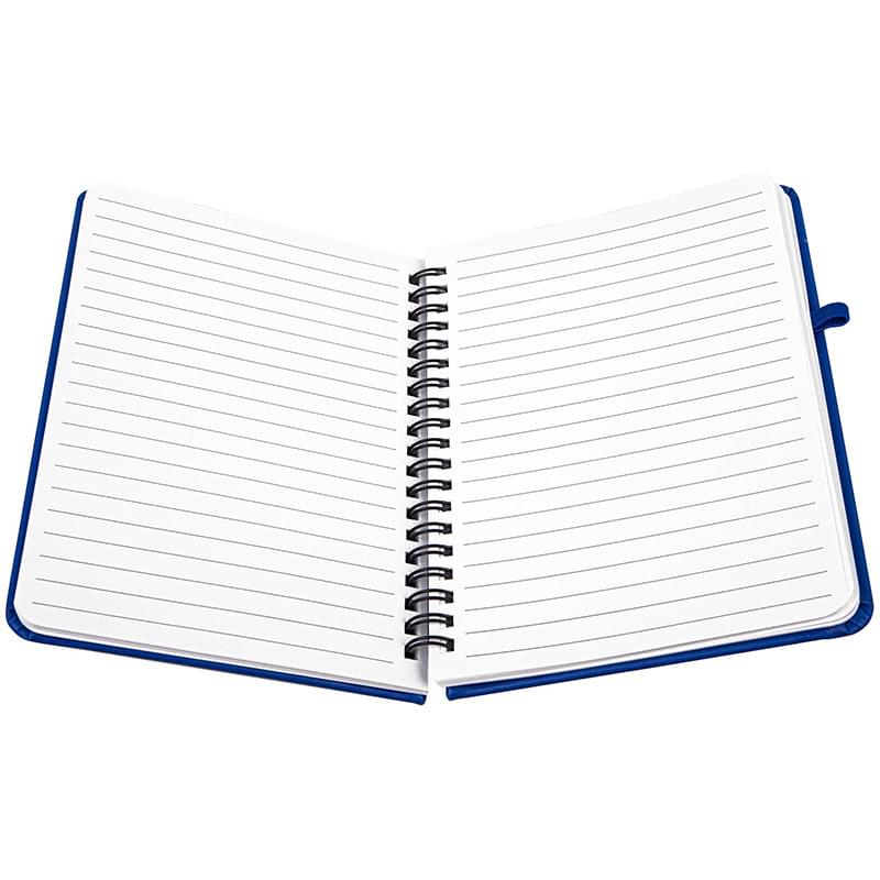 5x7 Premium UltraHyde Leather Notebook with Pen Holder 3