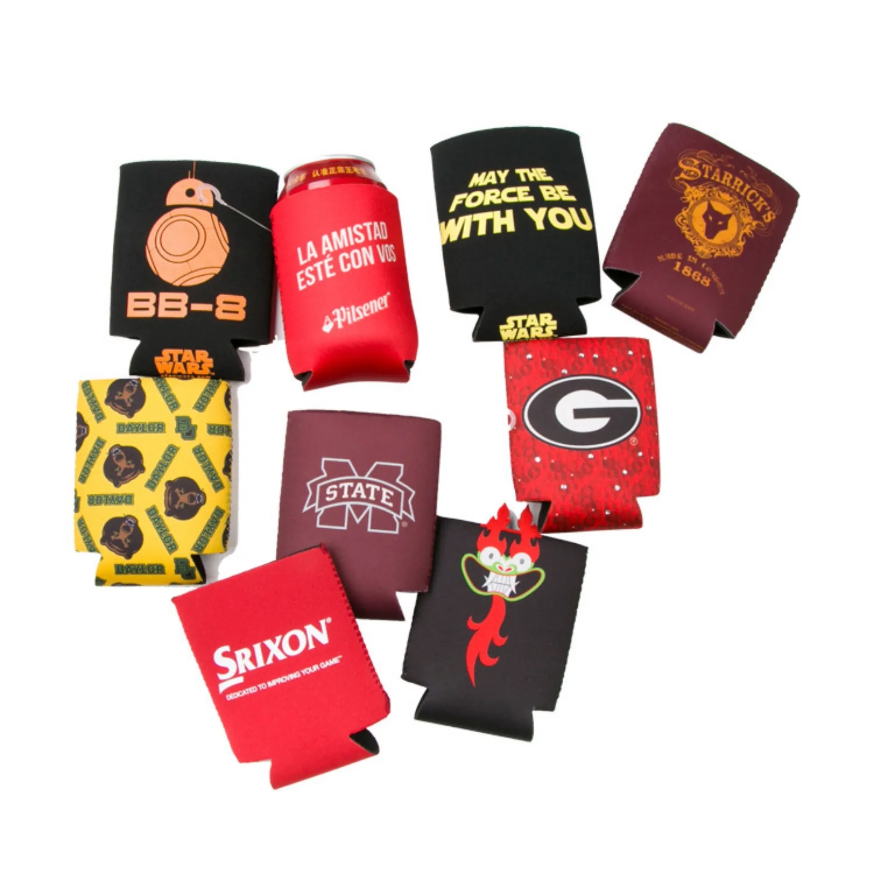 Neoprene Can Sleeve, custom koozie with logo imprint 3