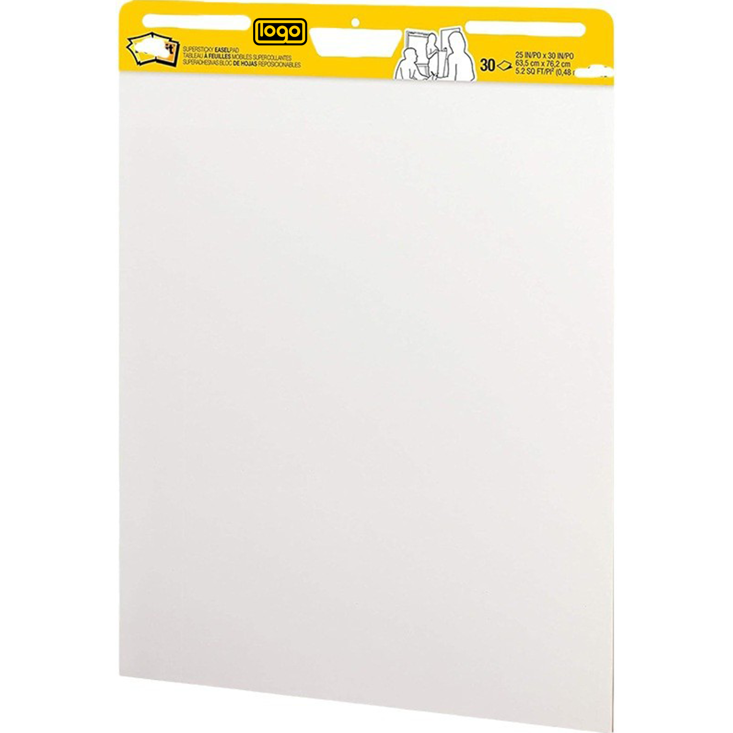25"X30" 30 Sheets Sticky Easel Pad 5