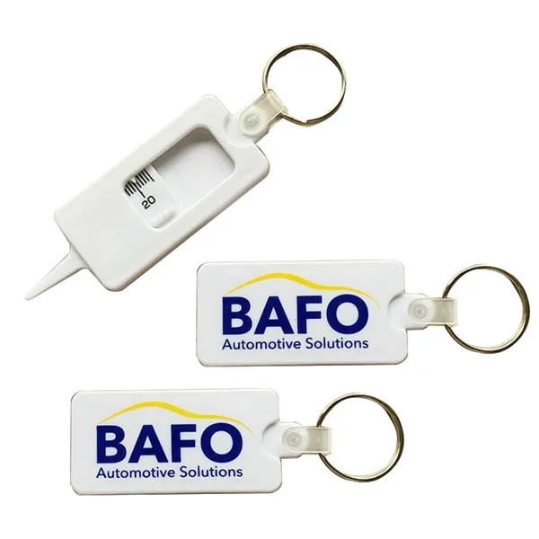 Auto Tire Tread Depth keychain 2