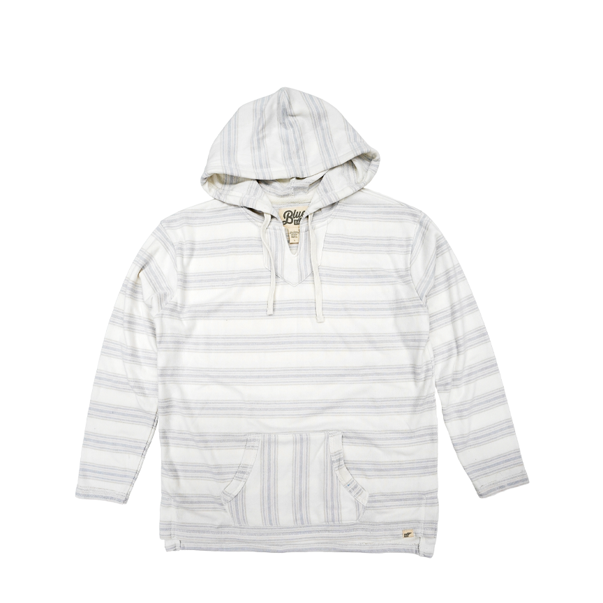 Loop Terry Stripe Hoodie, custom hoodie or sweatshirt with logo imprint 2