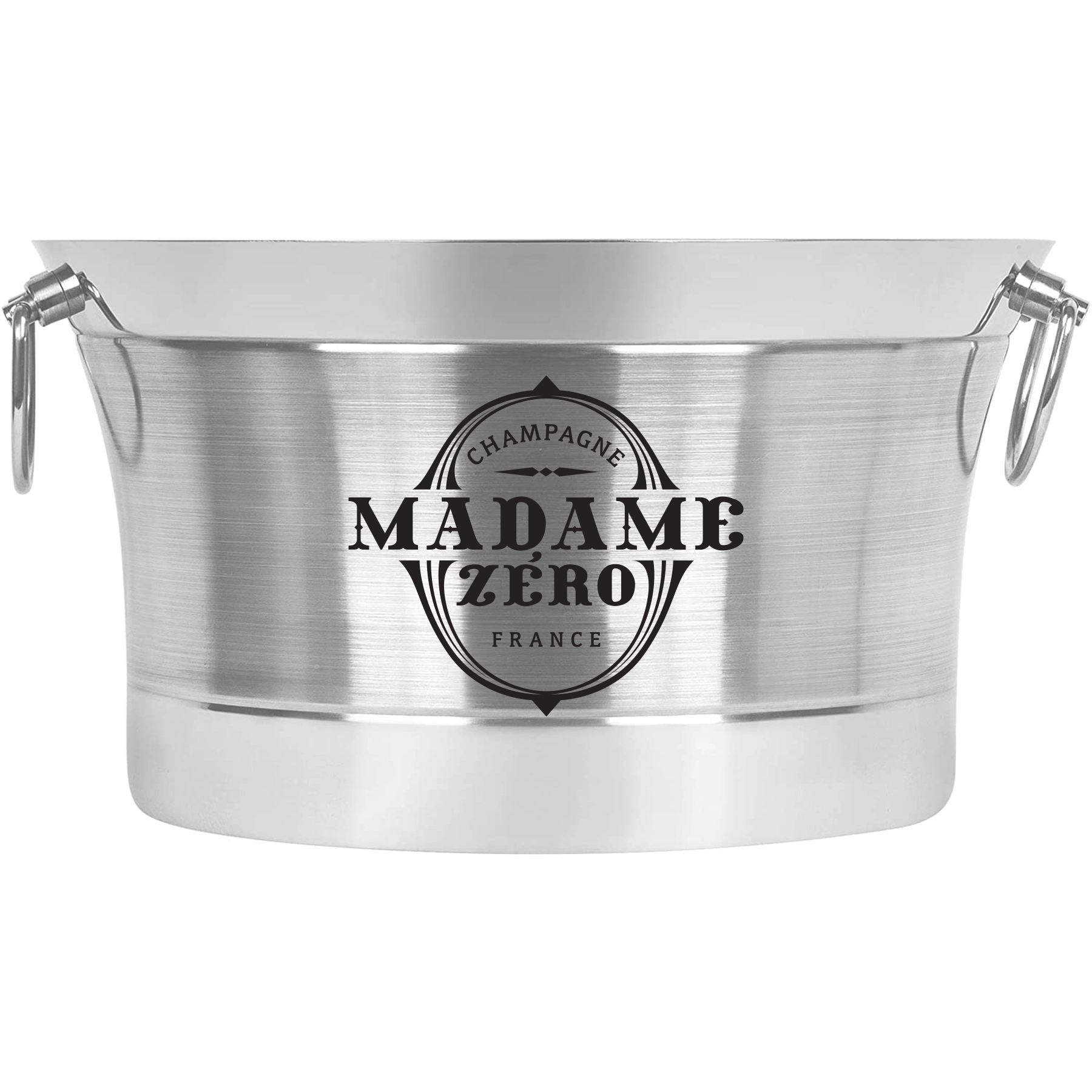 Luxury Double Wall 18/8 Stainless Steel Beverage Tub 7