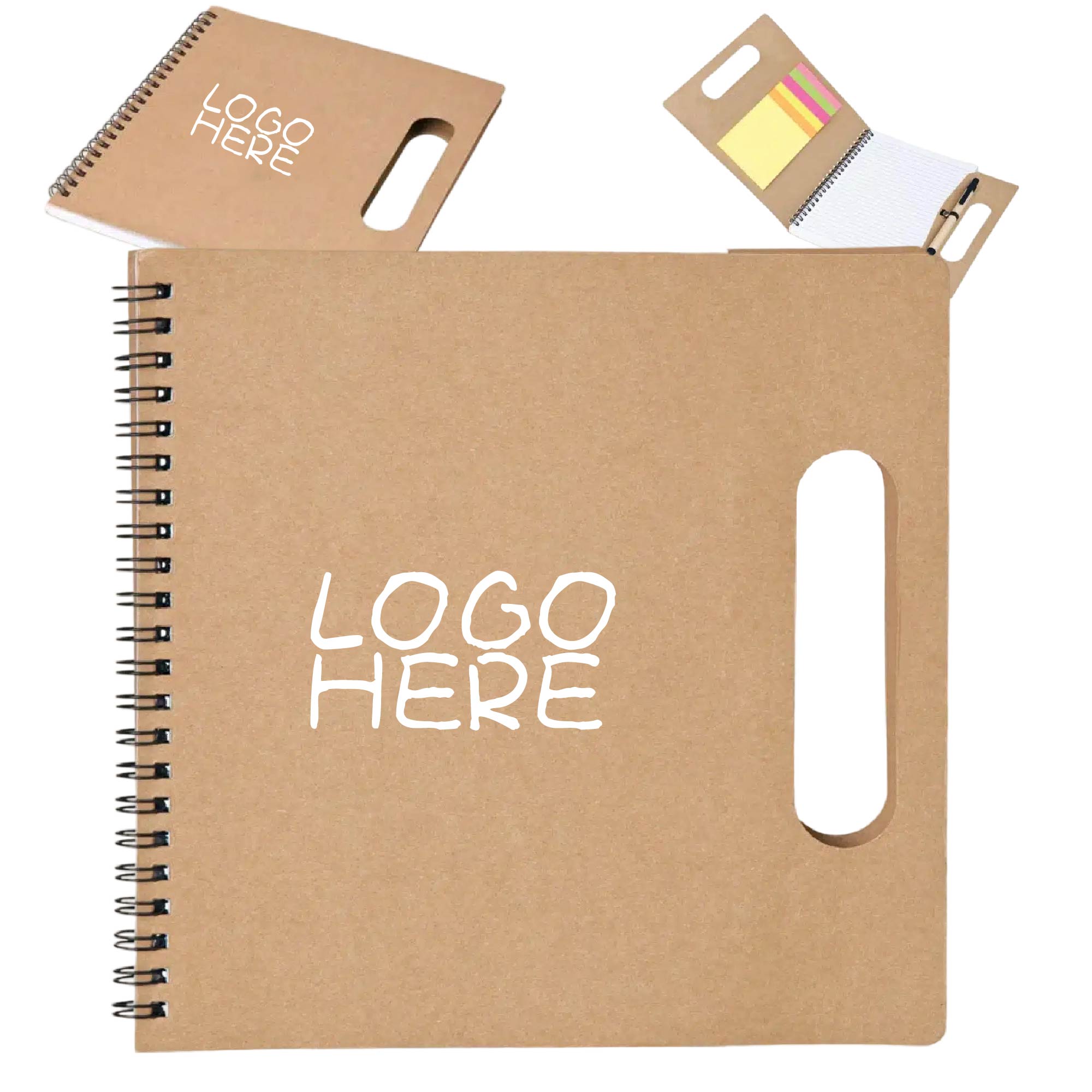 Handled Eco Notepad Set 1