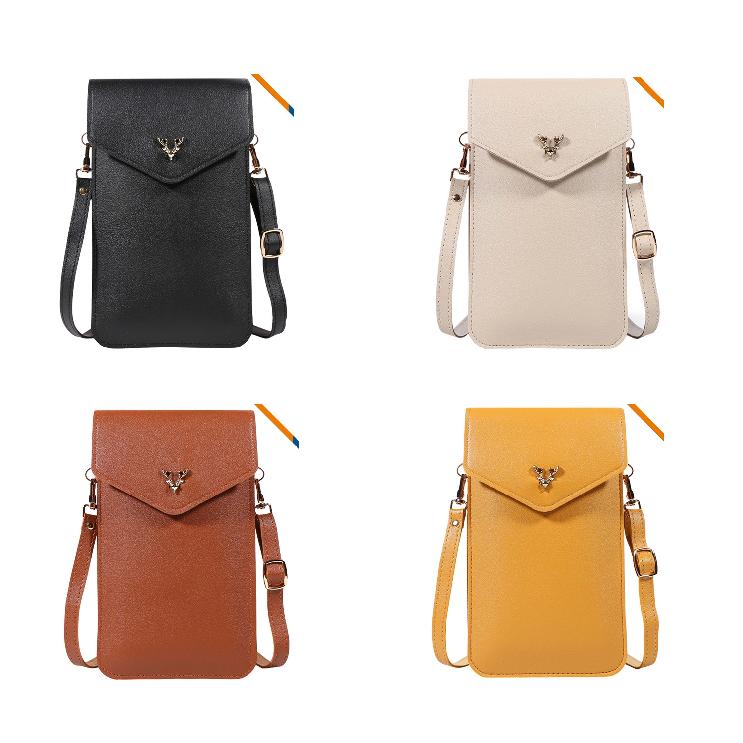 PU Leather Universal Phone Wallet 2
