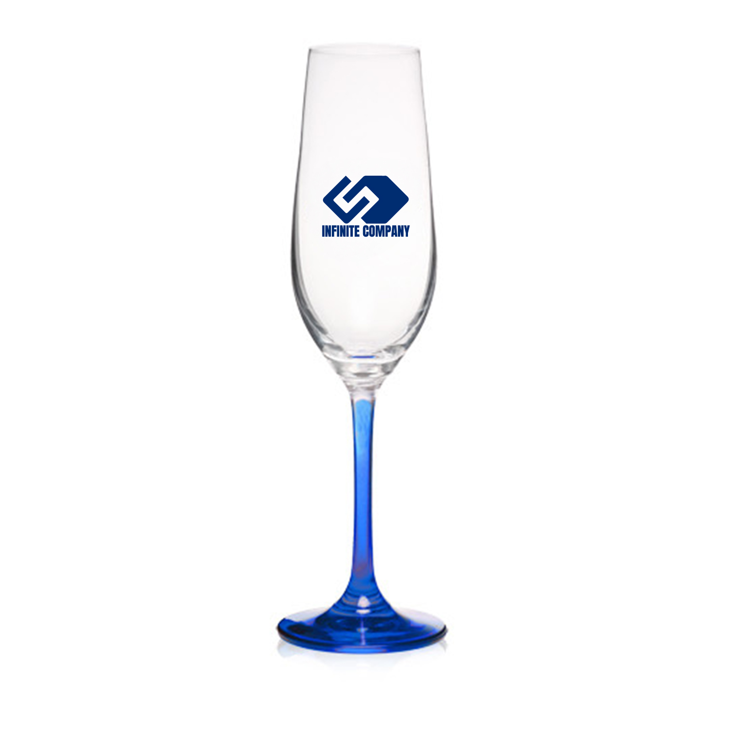 8 oz. Crystal Champagne Glass (Full Color Imprint) 11