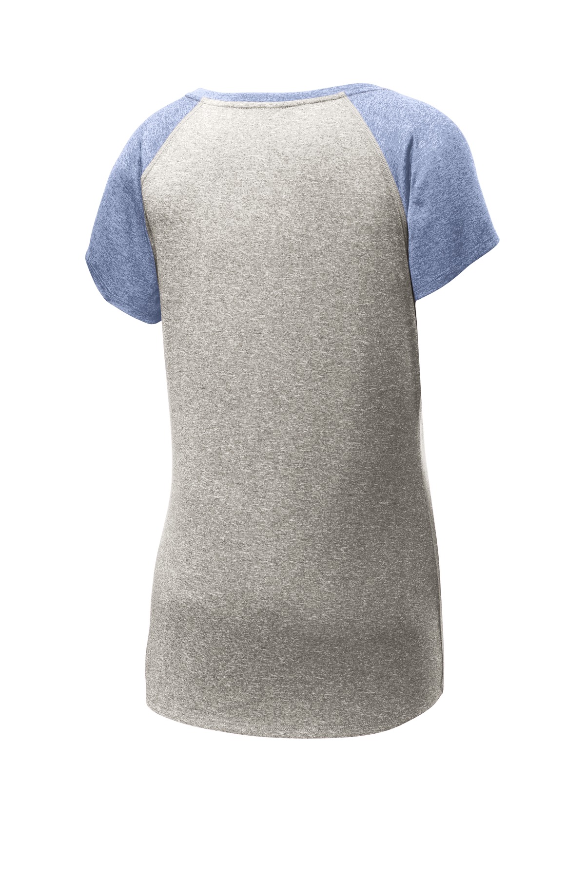 Sport-Tek Women's Heather-On-Heather Contender Scoop Neck Tee. LST362 44