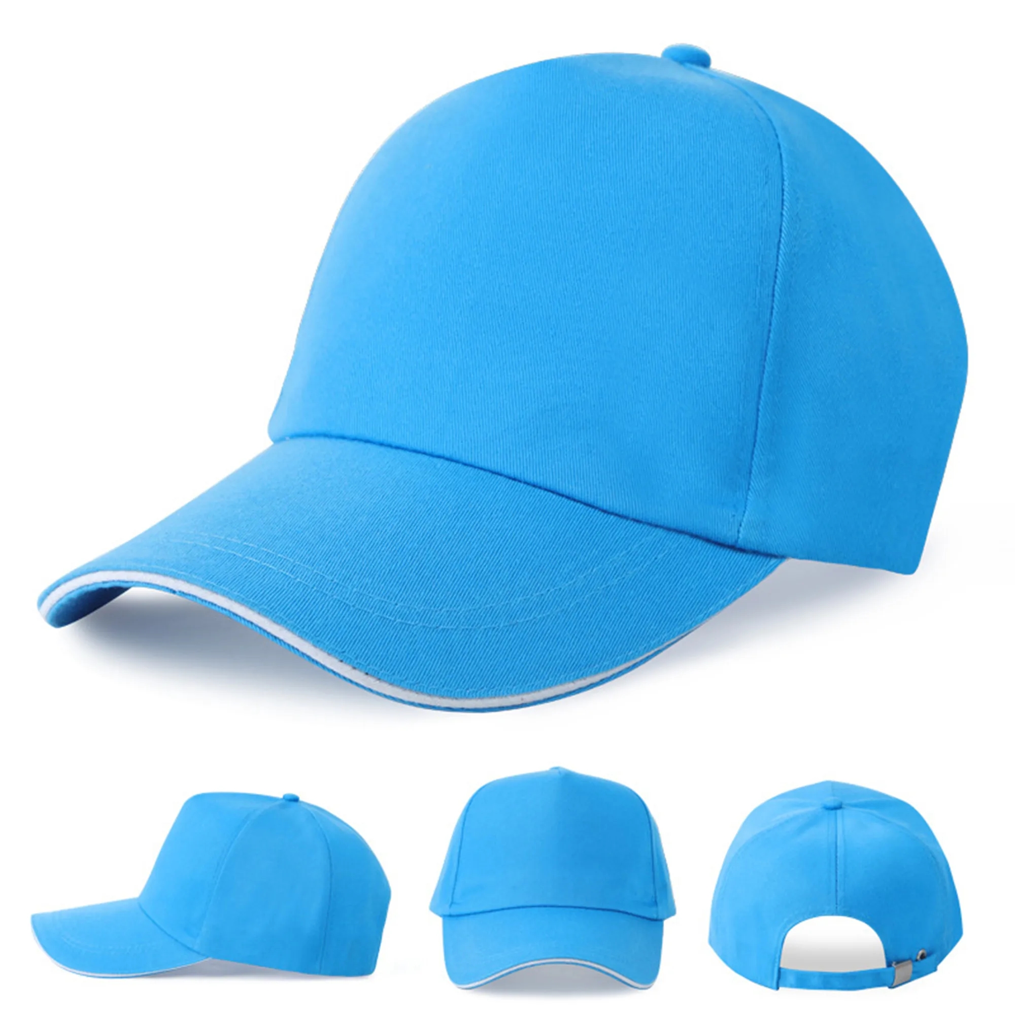 Outdoor 5 Panel Structured Baseball Cap 7