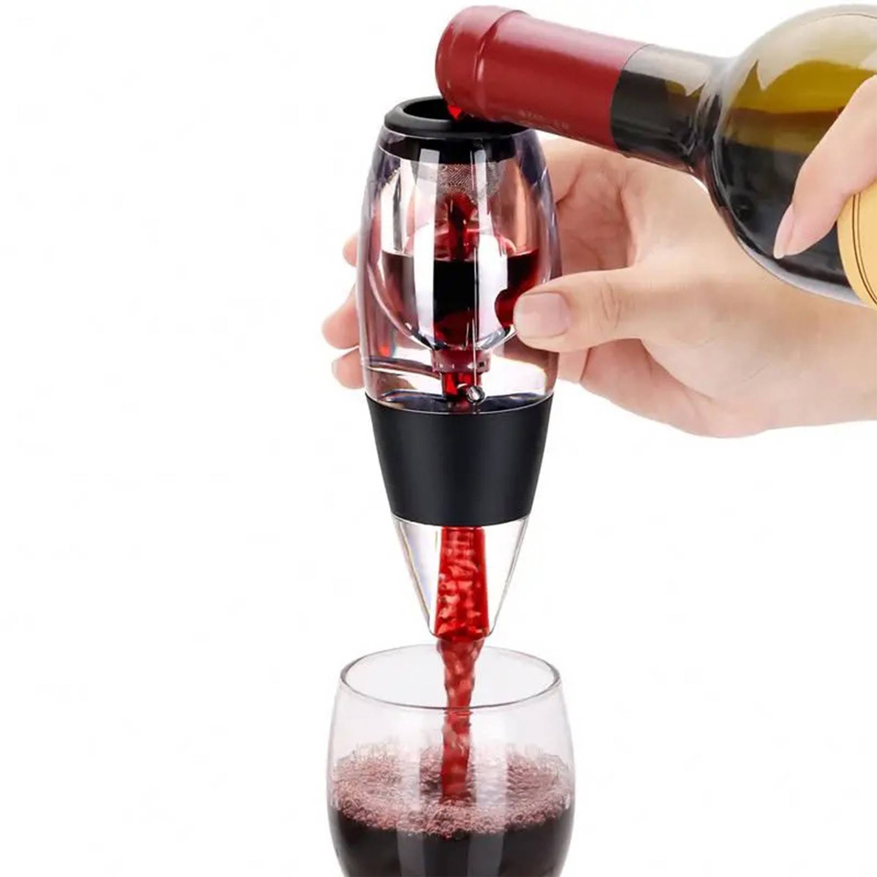 Red wine decanter 6