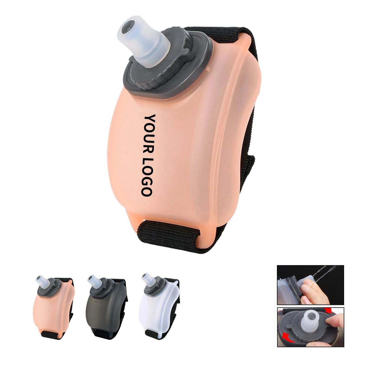 Compact Silicone Water Bottle for Cycling and Gym 2