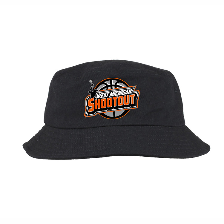"SHADY" Full Color Imprint Cotton Bucket Hat 3