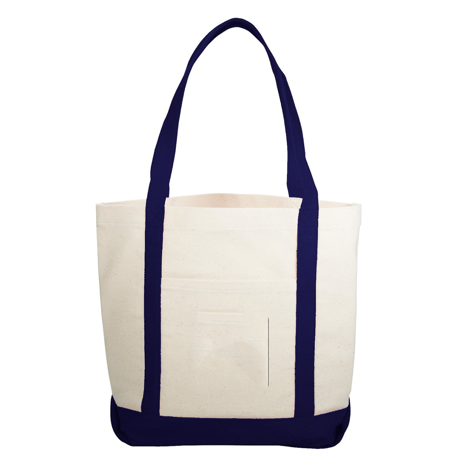Lightweight Cotton Canvas Boat Bag, custom tote bag with logo imprint 9