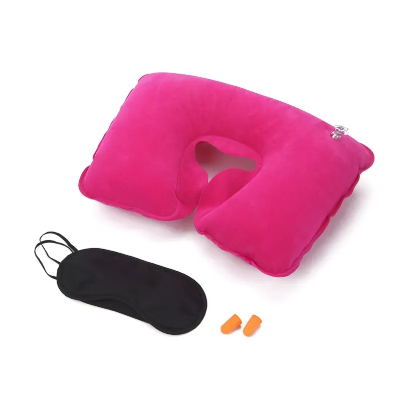 Travel Pillow Sleep Mask Comfort Kit 8