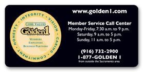 Re-Stick-It Decal (1.75"x3.75") Rectangle Shape