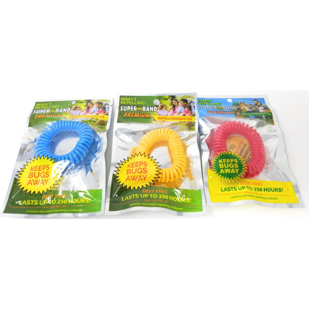 Insect Repelling Bracelets - Assorted Deet Free 2