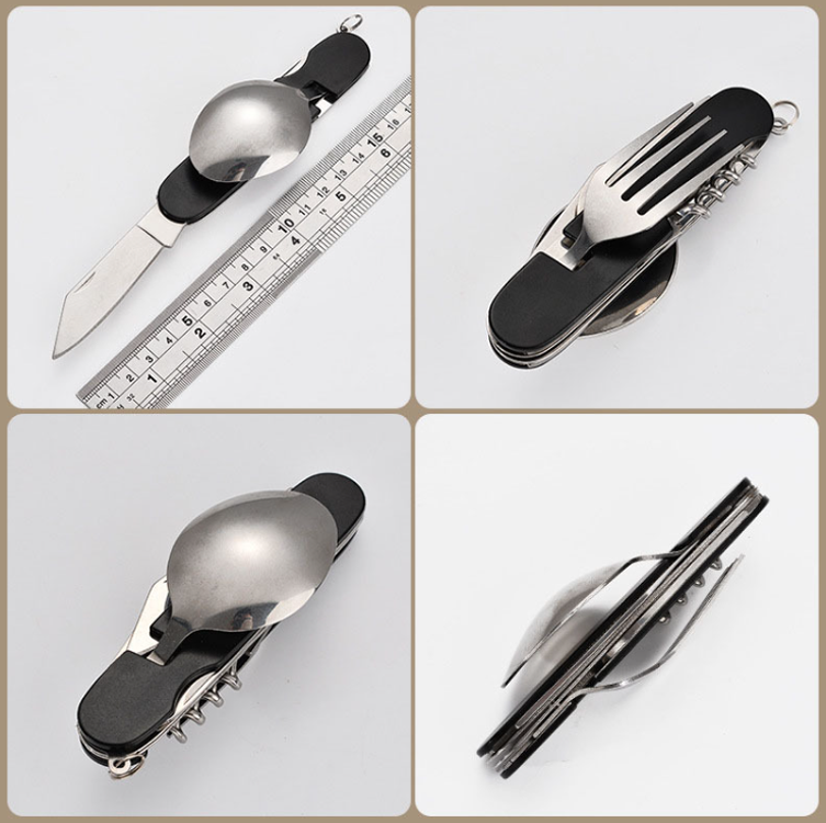 Folding Multi-Function Cutlery Tools 2