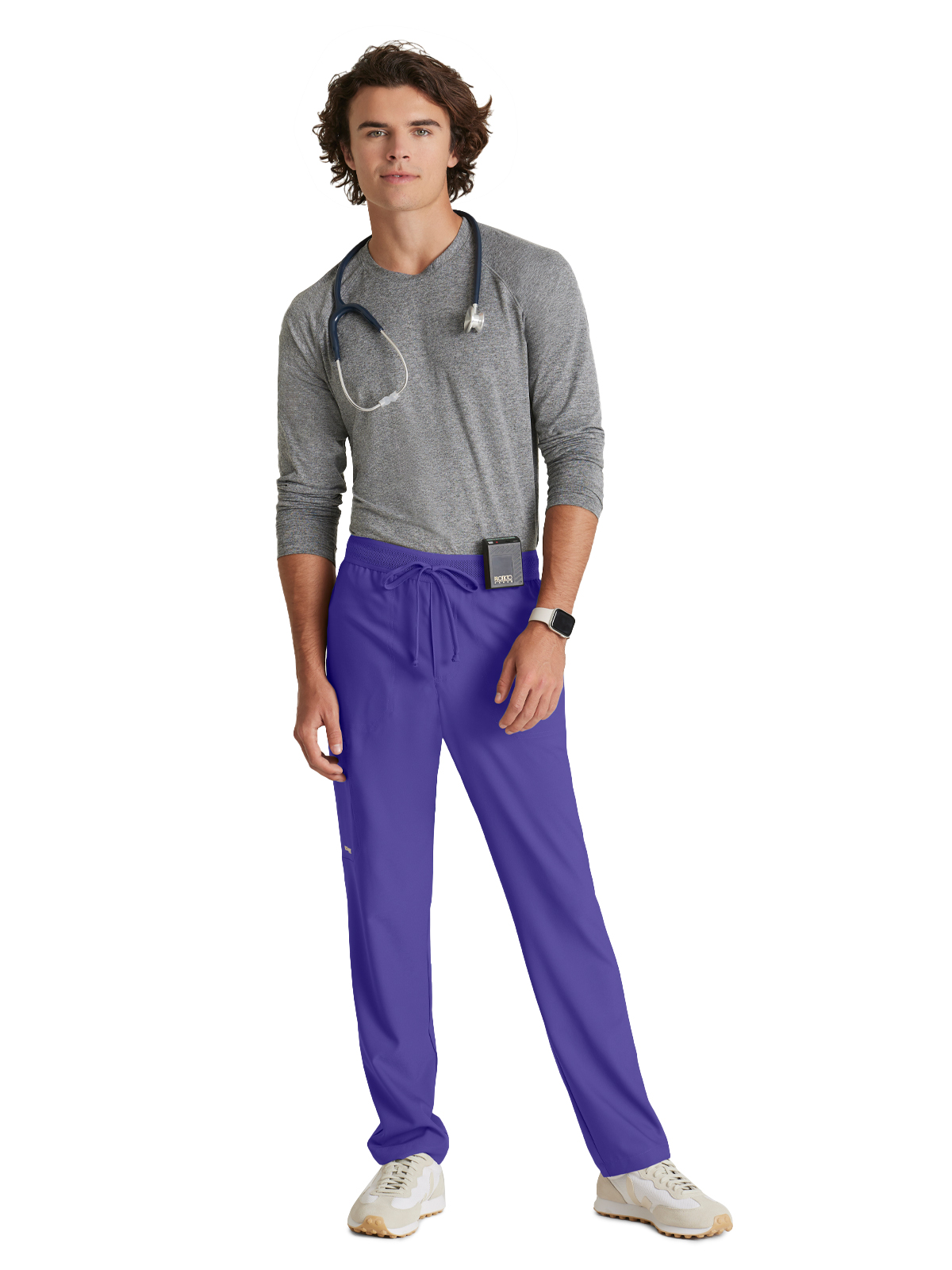Grey's Anatomy Evolve Stretch - Men's Five-Pocket Slim Leg Highland Scrub Pant 39