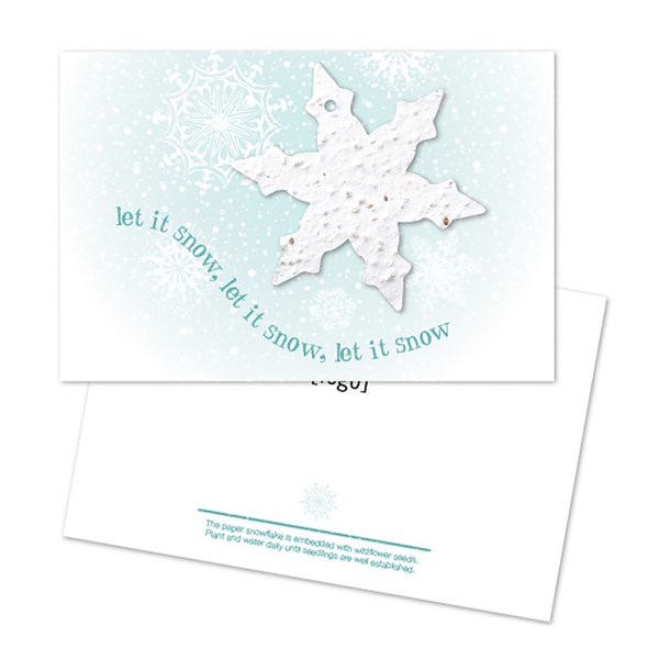 Seed Paper Shape Postcard 4