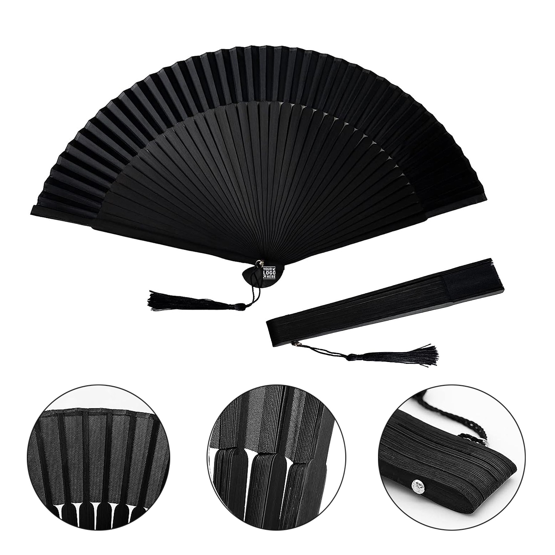 Women Small Folding Hand Fan 2