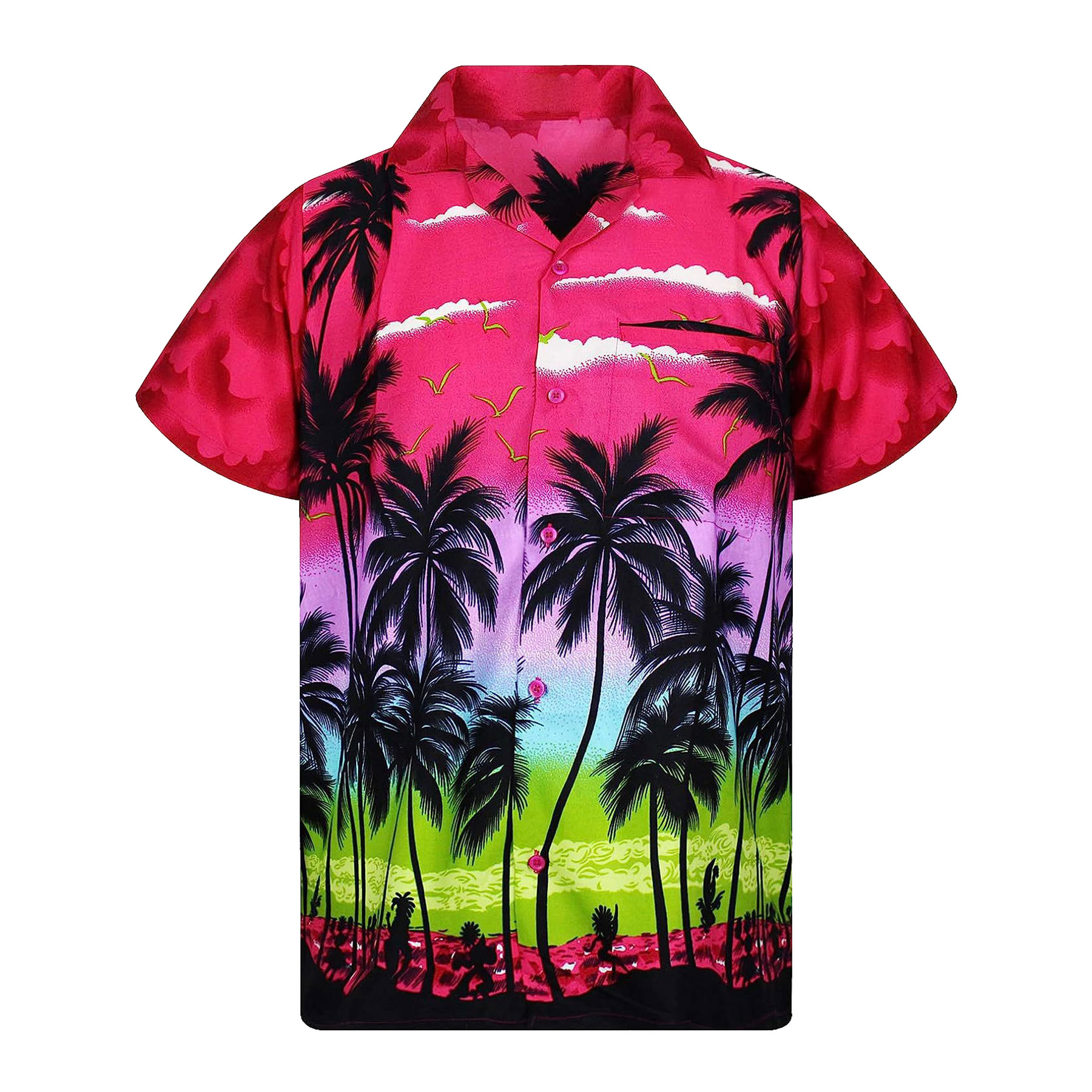 Mens Hawaiian Short Sleeve Shirt 26